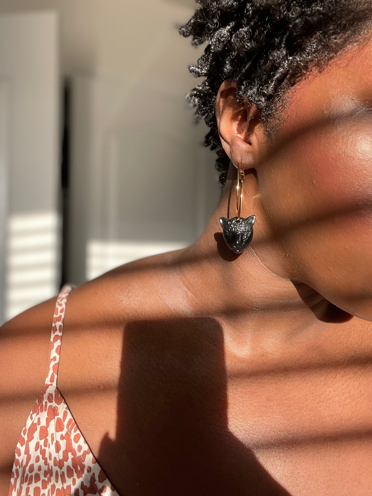 For the Culture - Panther Earrings