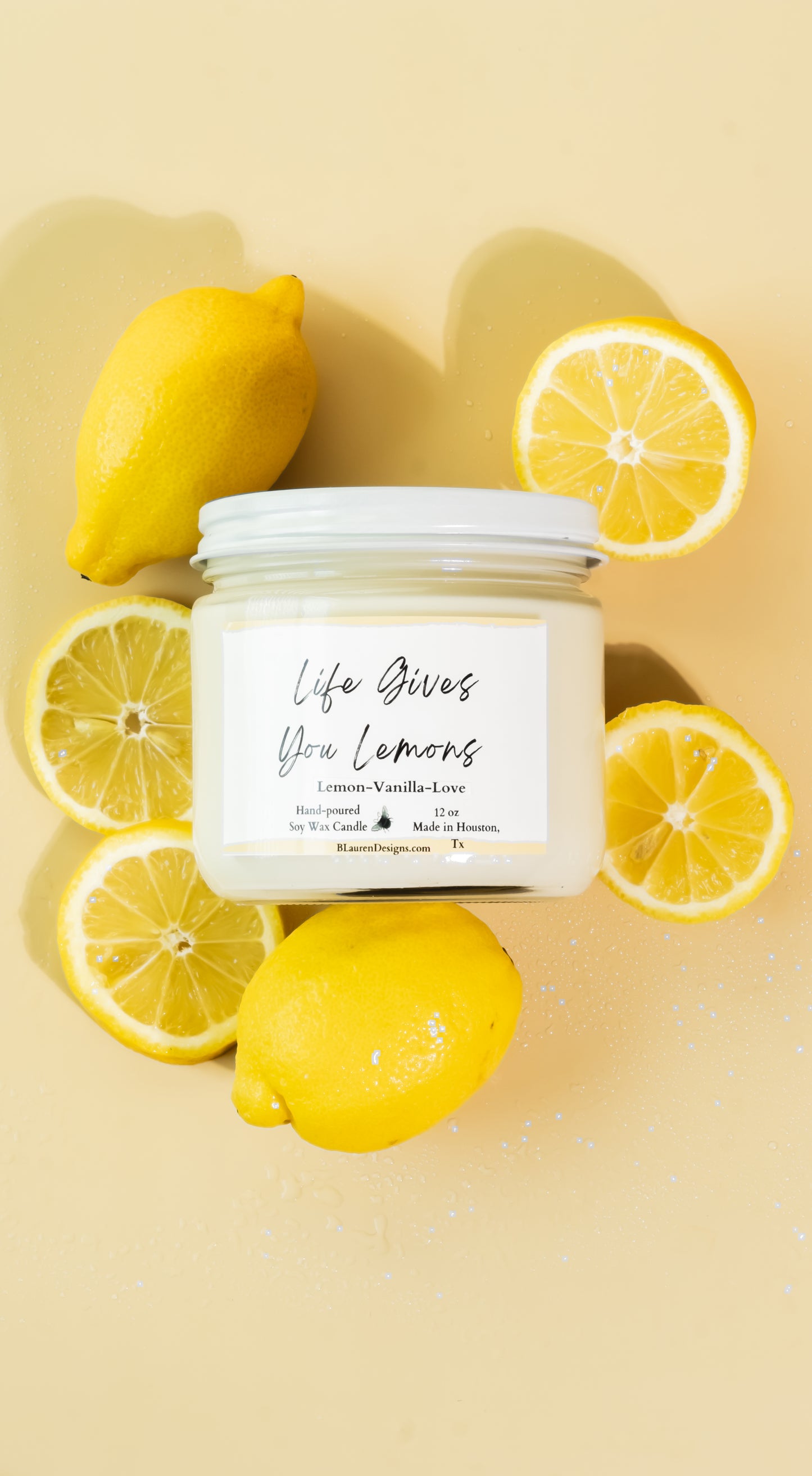 Life Gives You Lemons Candle
