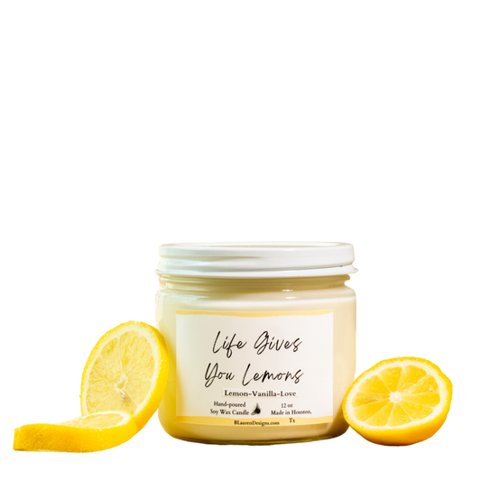 Life Gives You Lemons Candle