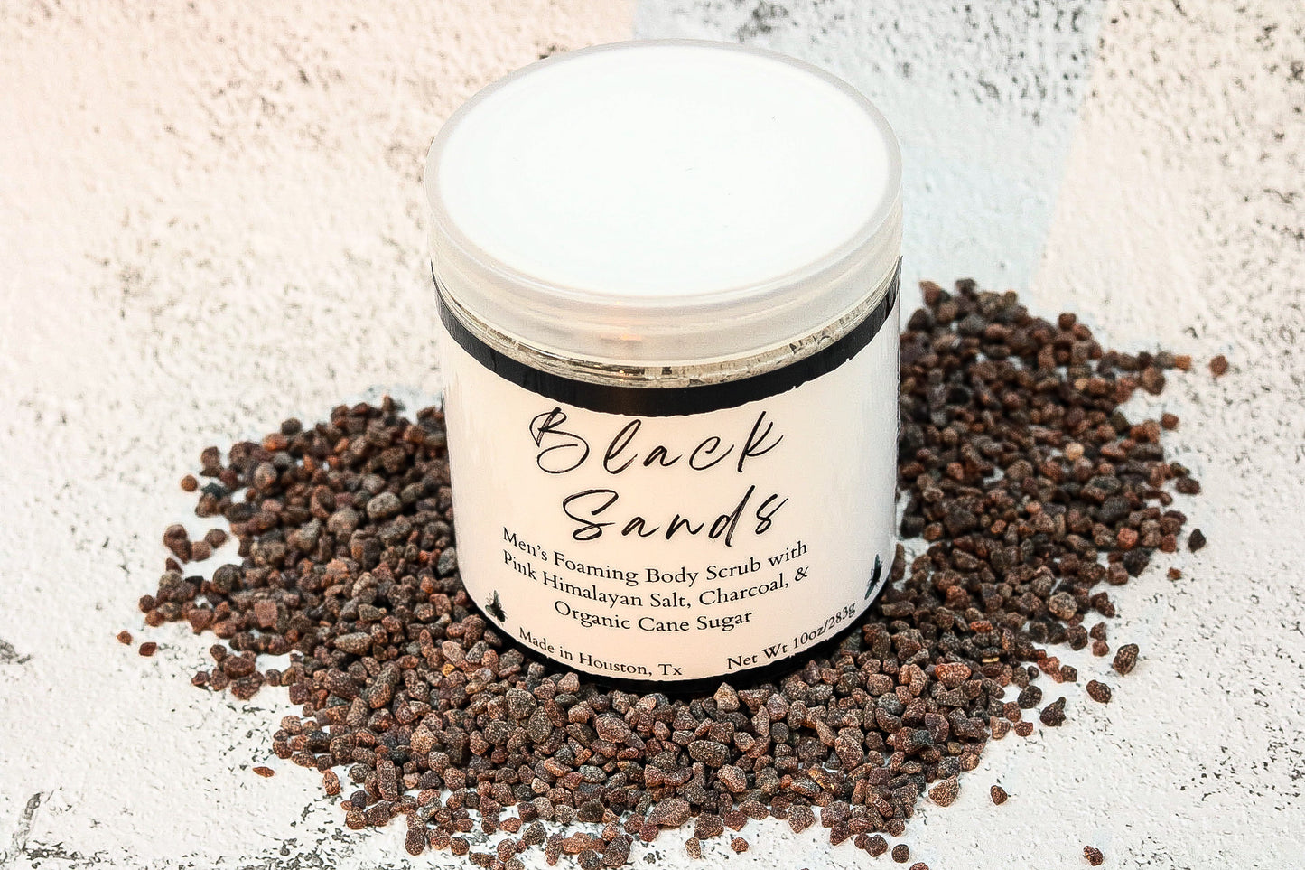 Black Sands: Men’s Foaming Soap Body Scrub