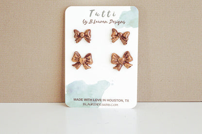 Mommy and Me Bow Stud Pack