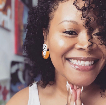 Le Bree Studs - Pop of Color - Boho Chic Earrings