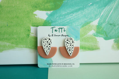 Le Bree Studs - Pop of Color - Boho Chic Earrings