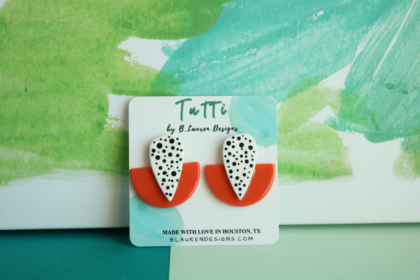 Le Bree Studs - Pop of Color - Boho Chic Earrings